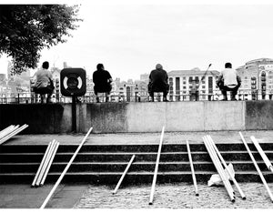 Workers break . London